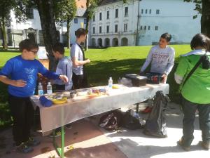 Izdelava totemov na 11. Jamnikovi koloniji 4